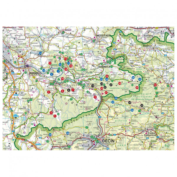 Bergverlag Rother - Erlebniswandern Elbsandsteingebirge - Wanderführer