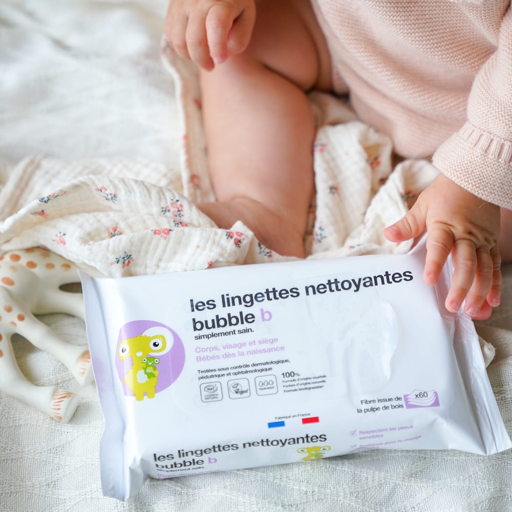 bubble b les lingettes nettoyantes bubble b Hygiène et soin
