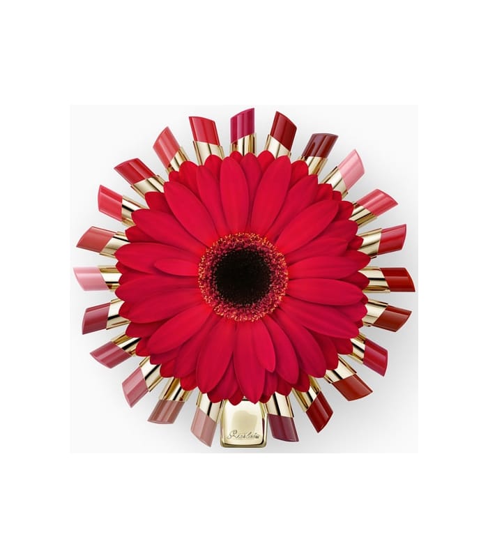 Guerlain-KISSKISS SHINE BLOOM-Rouge brillant 95% d'ingrédients d'origine naturelle*