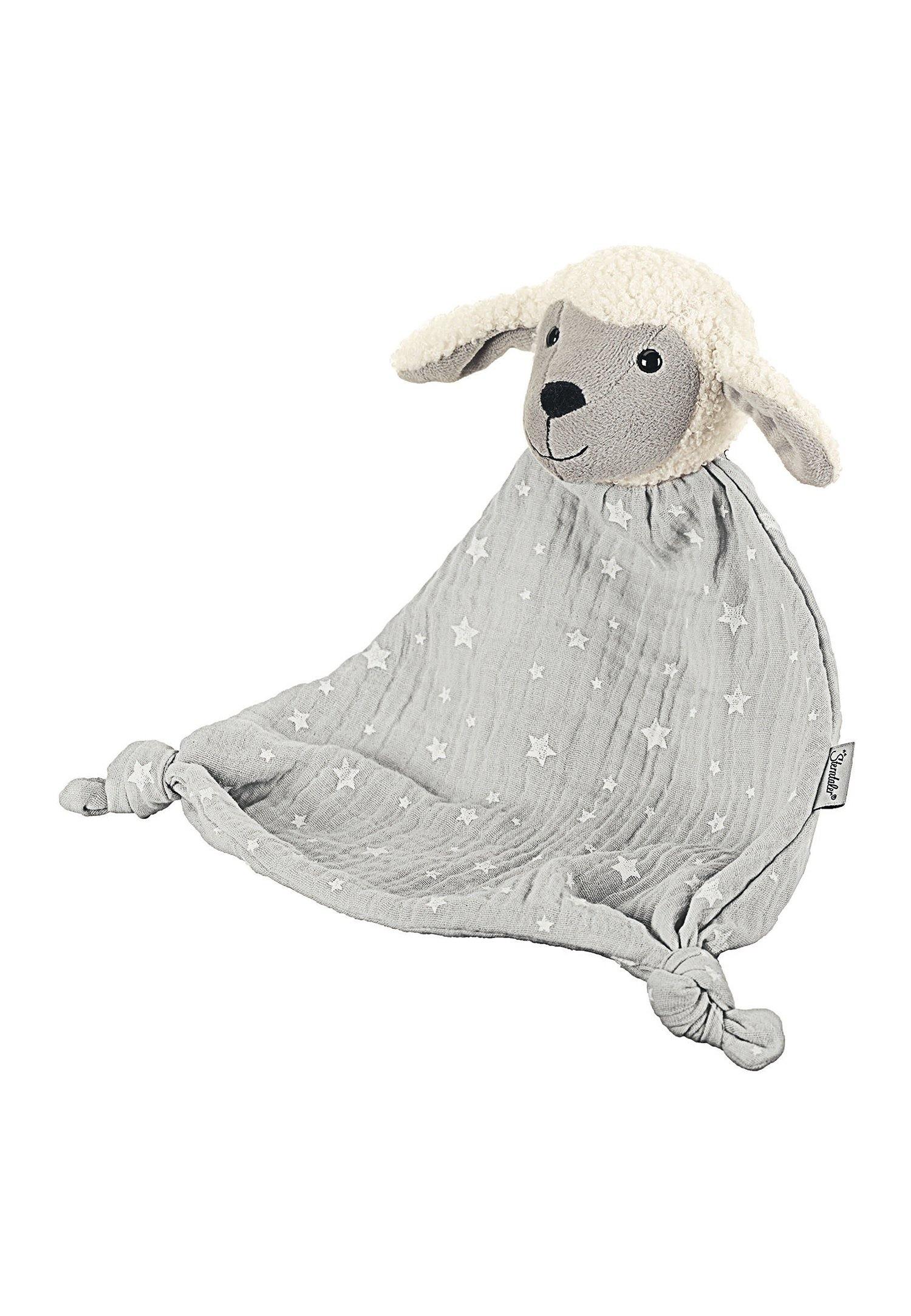 Schmusetuch Schaf Stanley in Grau, 30 cm