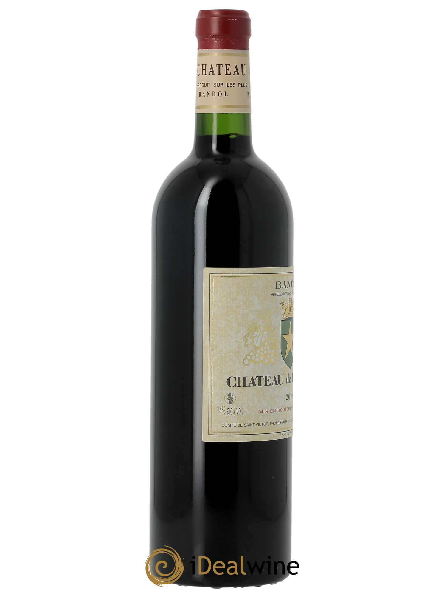 Bandol Château de Pibarnon Comte de Saint-Victor  2010 - Lot de 1 Bouteille