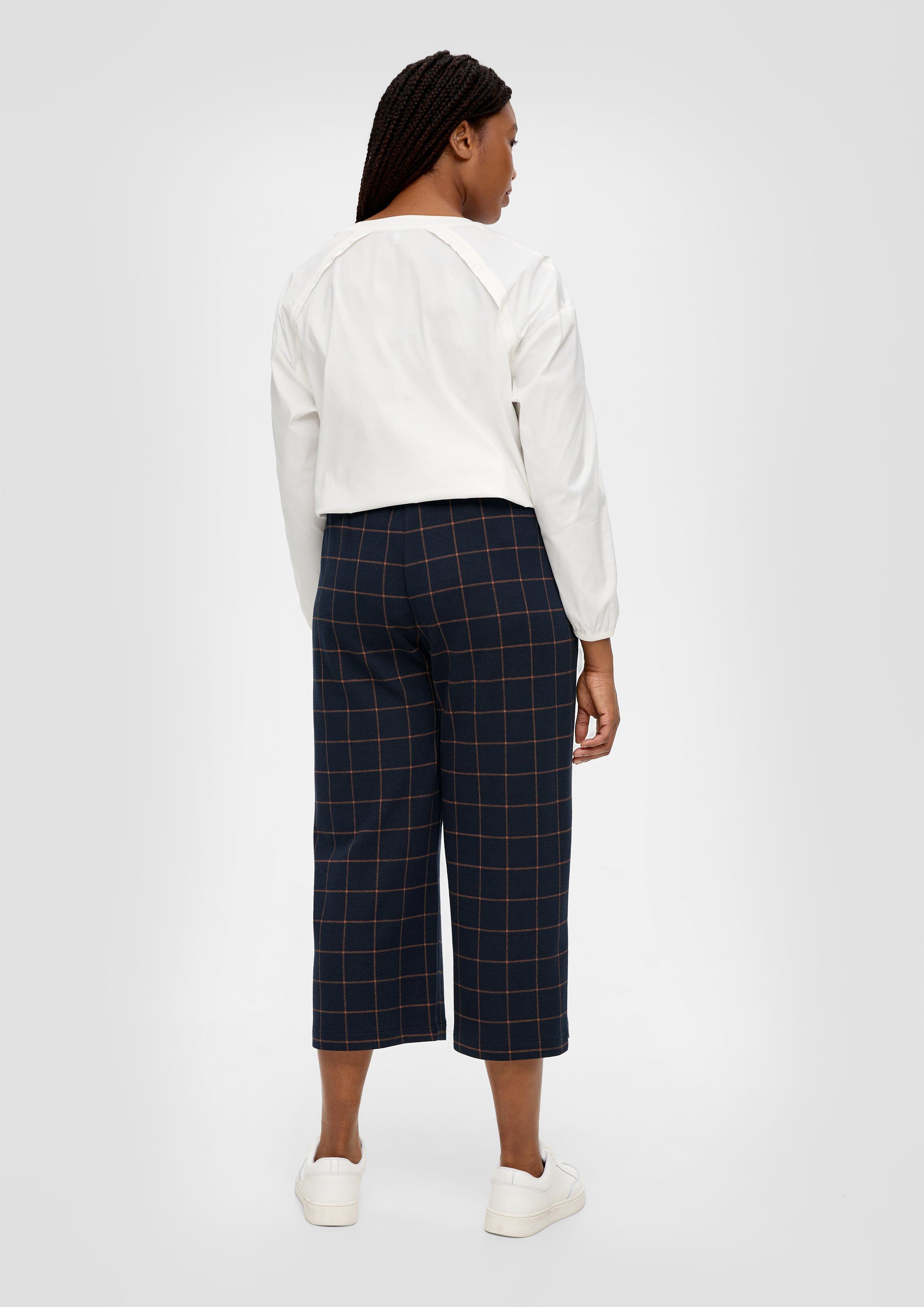 Regular: Culotte im Karomuster  2136778-59N0