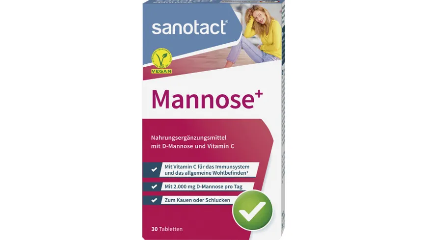 sanotact Mannose+
