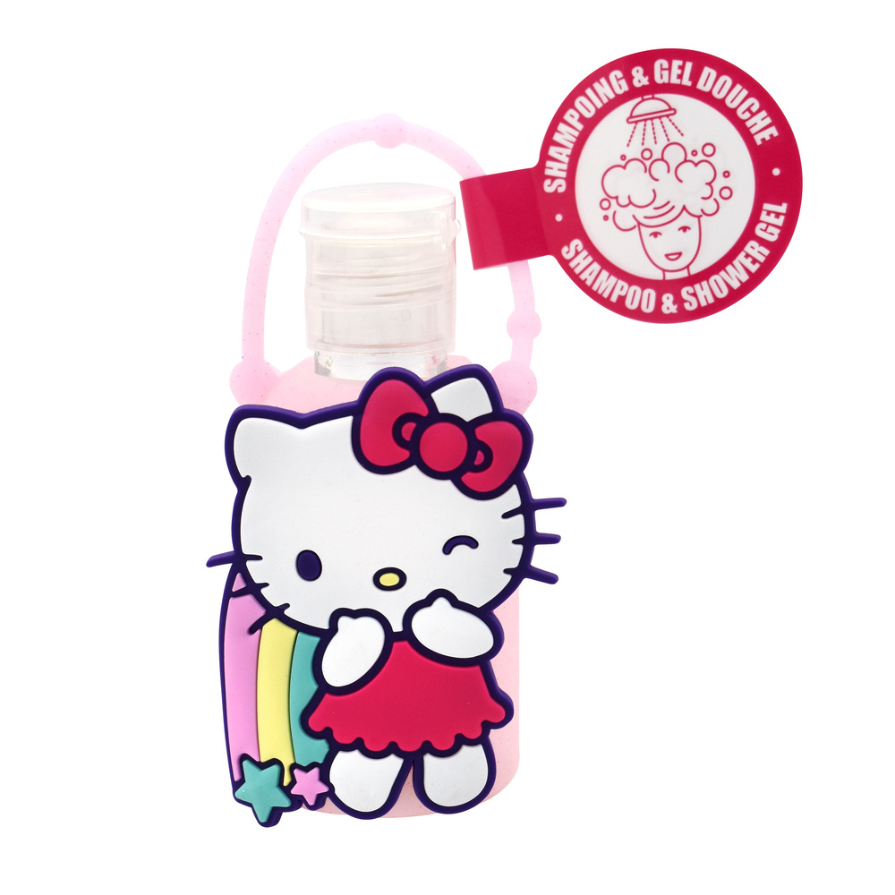 takecare Gel douche 2 en 1 : corps & cheveux 50 ml Hello Kitty Soins capillaires