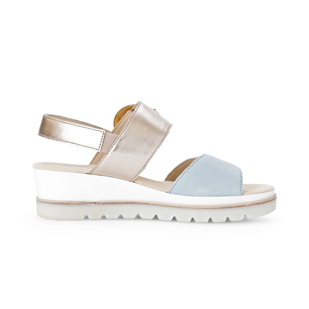 Gabor fashion Keilsandalette blau