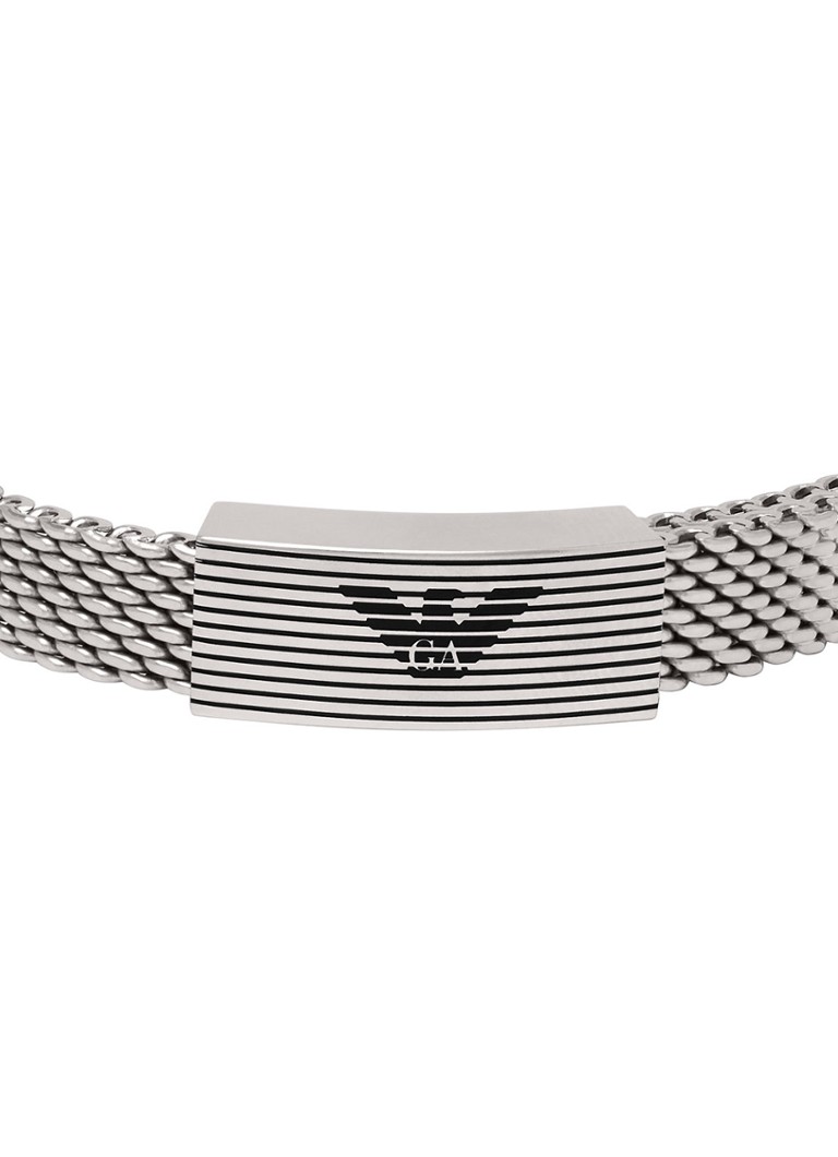 Emporio Armani  Eagle armband met logo EGS3150040