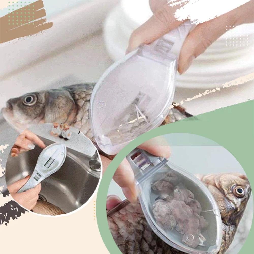 MAVURA Fischentschupper FISHY Fischschuppenschaber Fischschuppenentferner, Fischentschupper Fischschuppen Entferner Fisch entschuppen