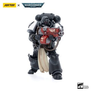 Warhammer 40k Actionfiguren 4er-Pack 1/18 Black Templars Army Primaris Crusader Squad 12 cm