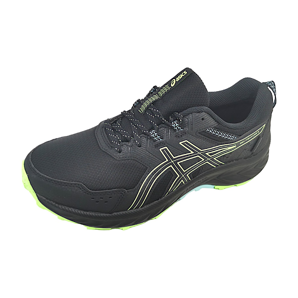 Asics GEL-VENTURE 9 1011B705-002 Schwarz 002 Black/ Illum. Green