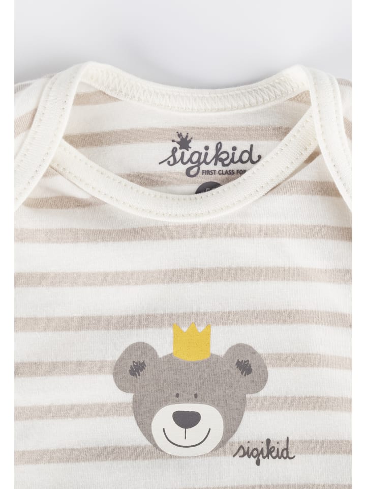 Sigikid Body, langarm Classic Baby in beige günstig kaufen