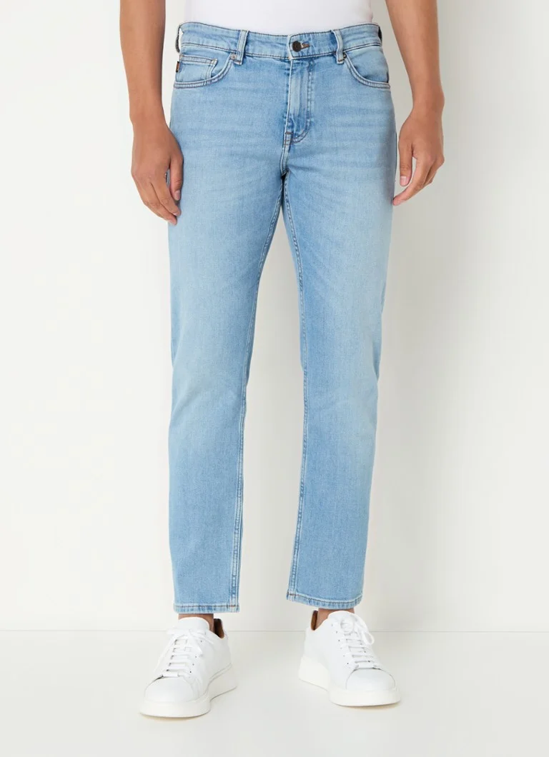 Blugi Hugo Boss Delaware slim fit, ușori