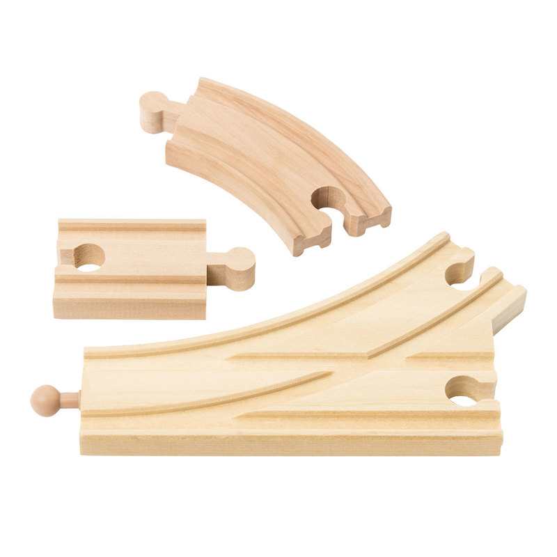 Set de 16 rails et aiguillages Oxybul