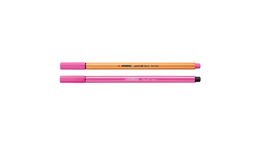 STABILO point 88 Fasermaler+ point 68 Fineliner Shades of Pink 8er Pack