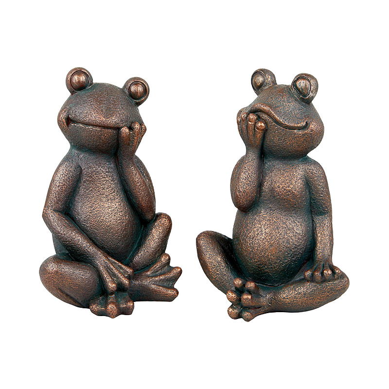 Home Frosk h 25 cm fiberclay