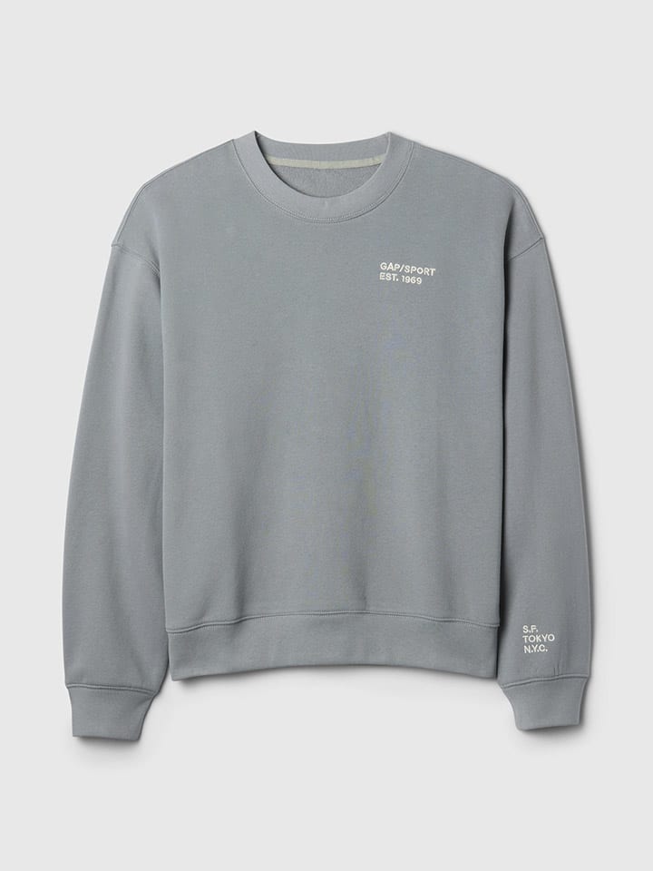 GAP Sweatshirt in Grau günstig kaufen