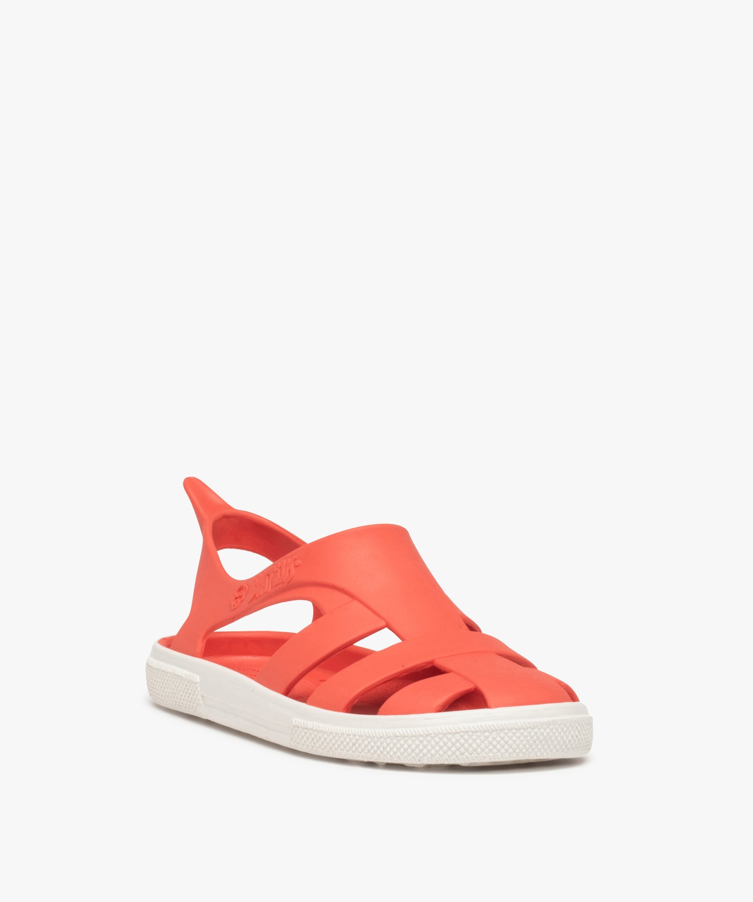 Sandales de plage fille extra souples - Boatilus rouge | GEMO