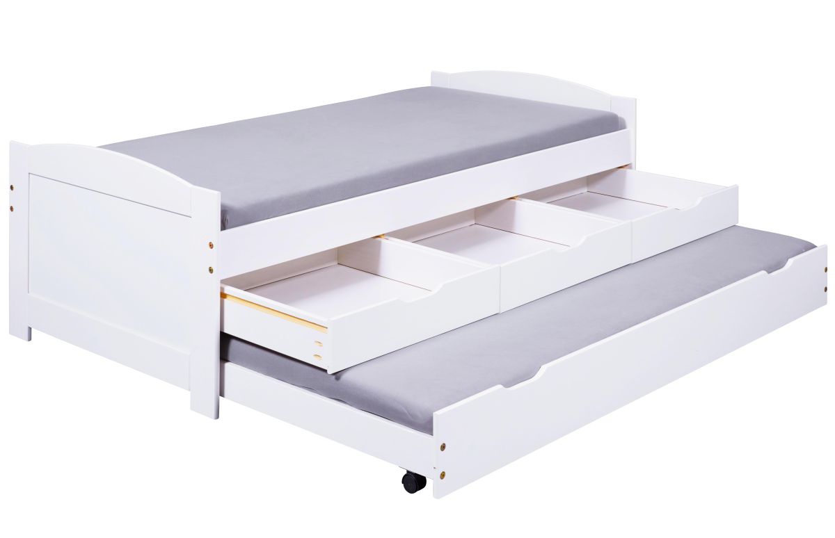 Bett Ulli Weiß 90 x 200 cm