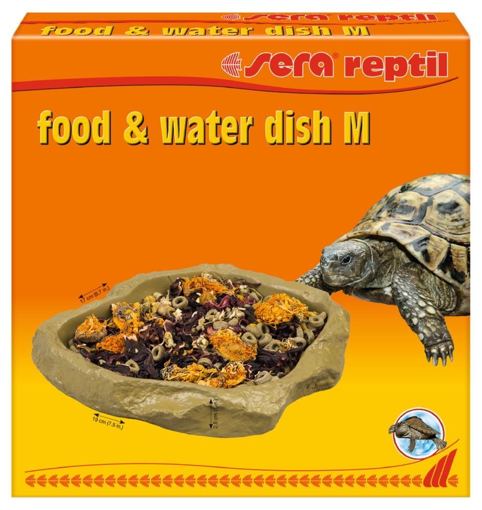 Sera Terrariendeko sera reptil food/water dish medium Futterschale