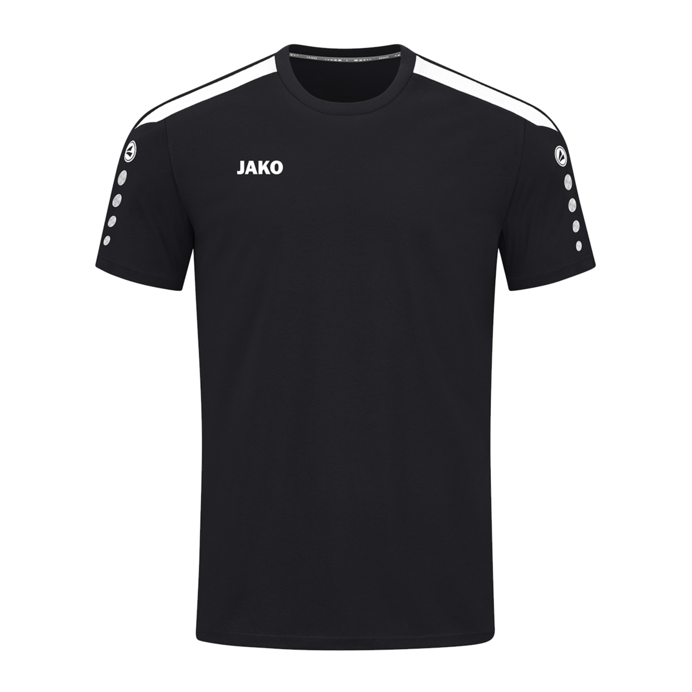 JAKO Power T-Shirt Schwarz Weiss F800