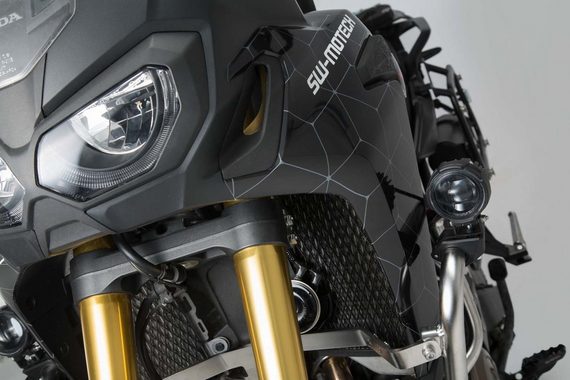 SW-Motech Motorrad-Additiv EVO Nebelscheinwerfer-Kit Universal - Schwarz. Mi