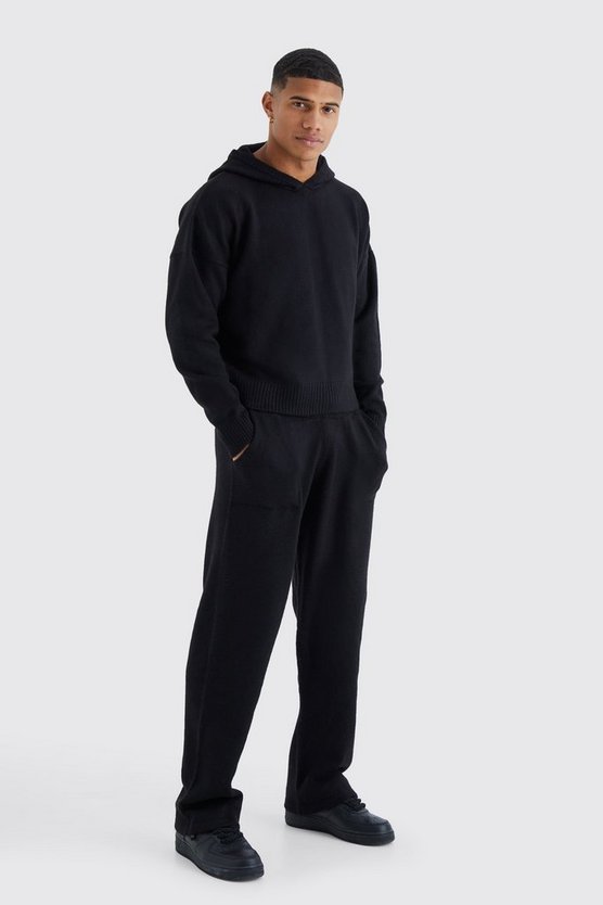 Lockere Jogginghose mit weitem Bein