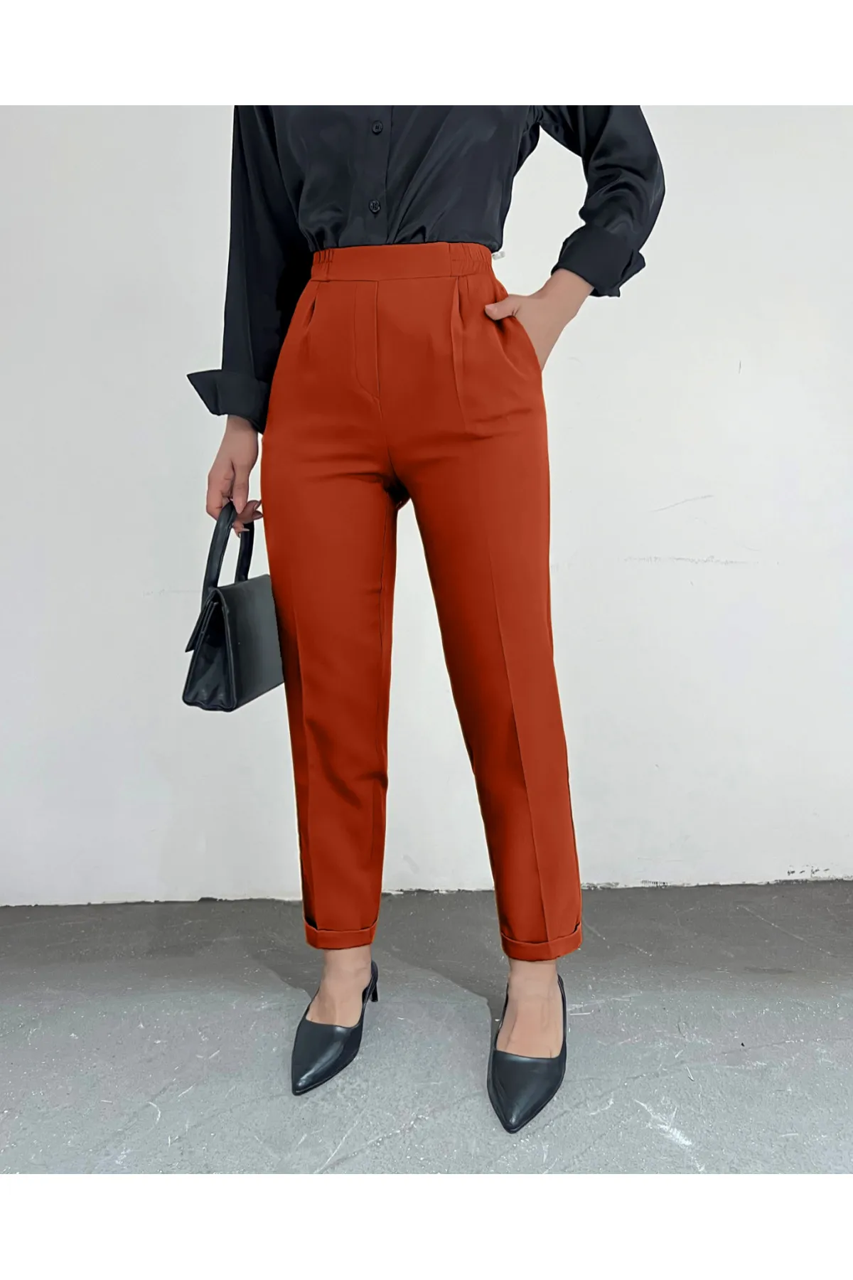 Modamorfo  Hose mit elastischem Bund