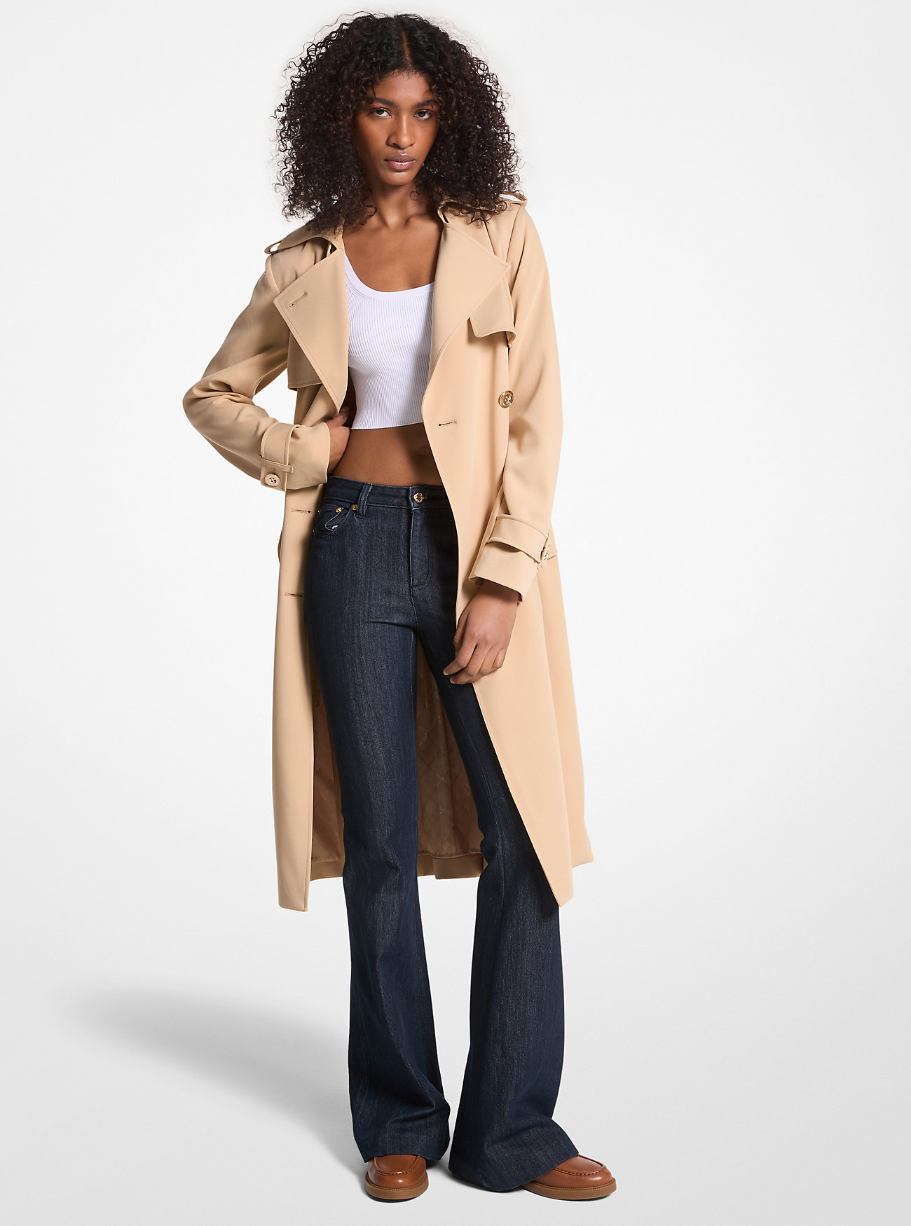 Vevd trenchcoat - KHAKI