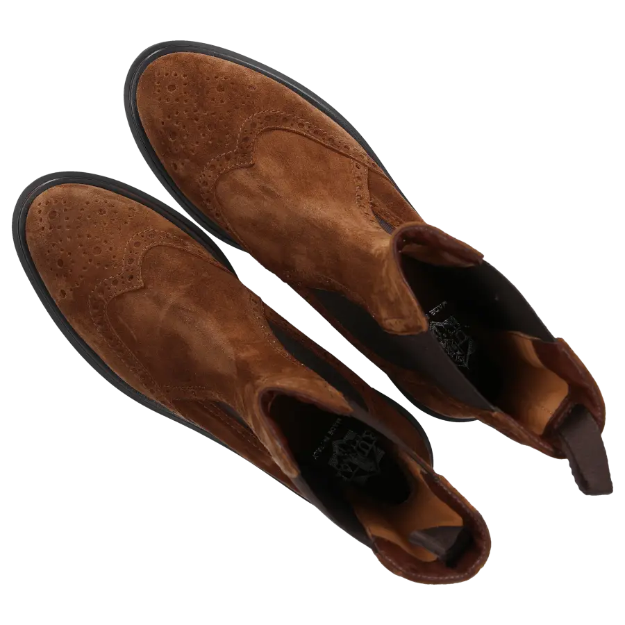 Truman's - Chelsea Boots 9299 Veloursleder - braun