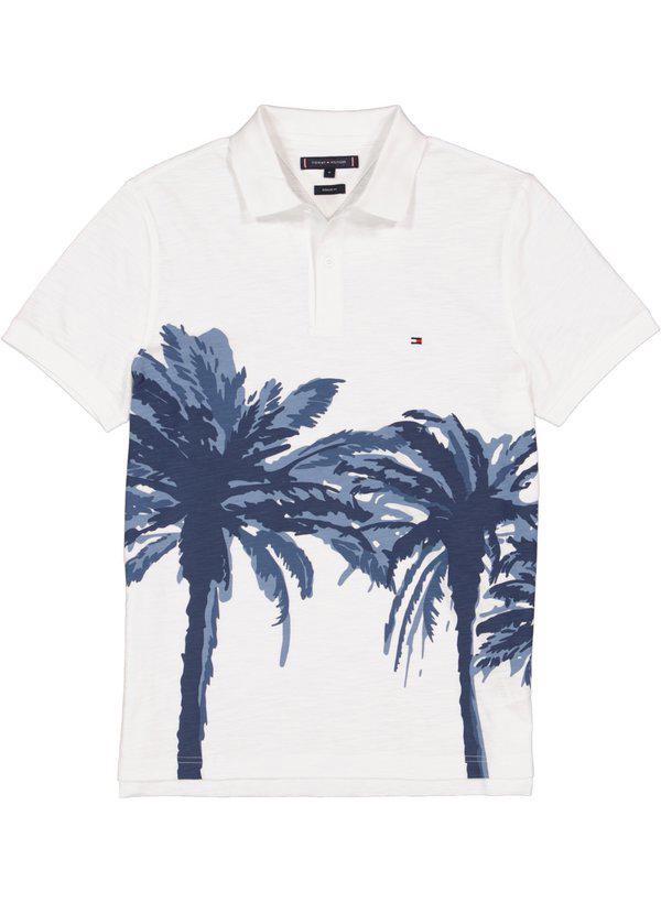 Tommy Hilfiger, Polo-Shirt, Regular Fit, Baumwoll-Jersey, weiß