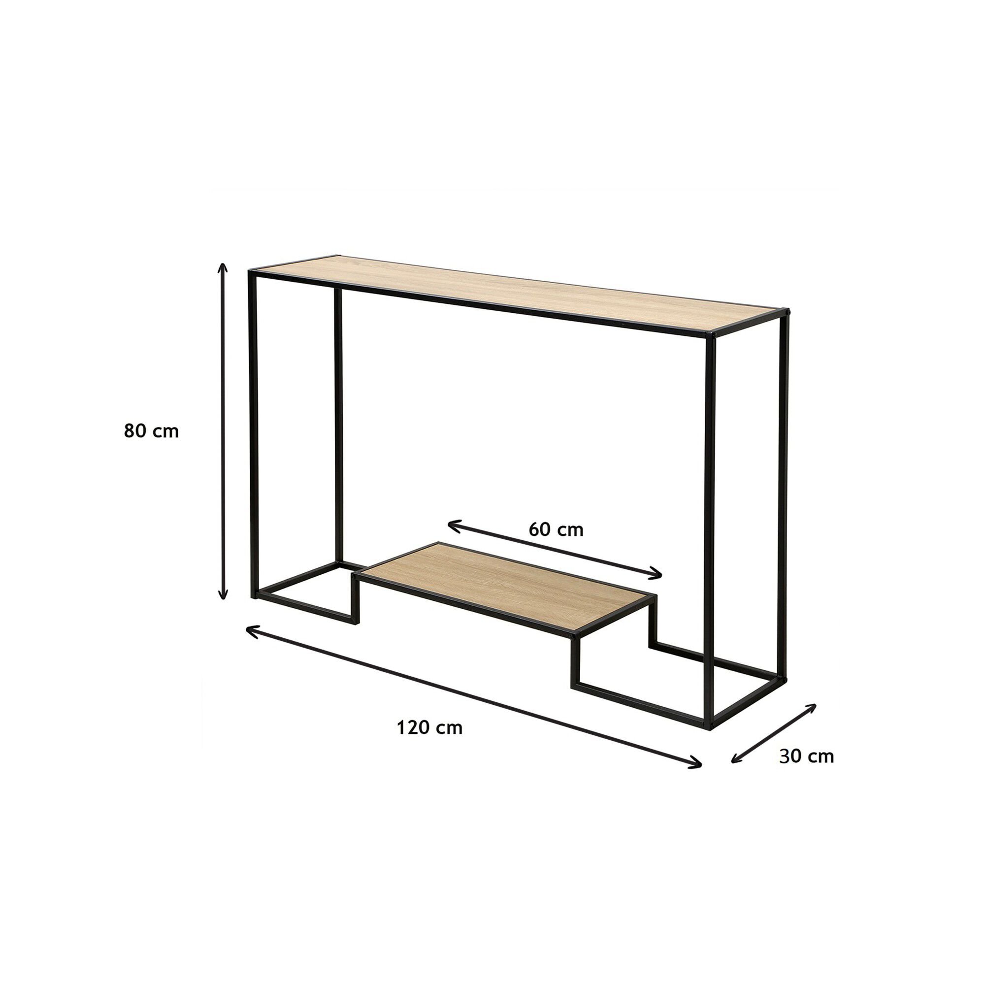 Console STOCKIES style industriel