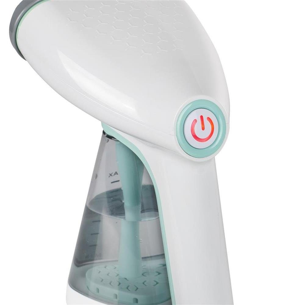 PRINCESS Dampfbürste Hand Dampfglätter, 1600 Watt, Textil Dampfreiniger, Bekleidungsdämpfer, weiß, türkis