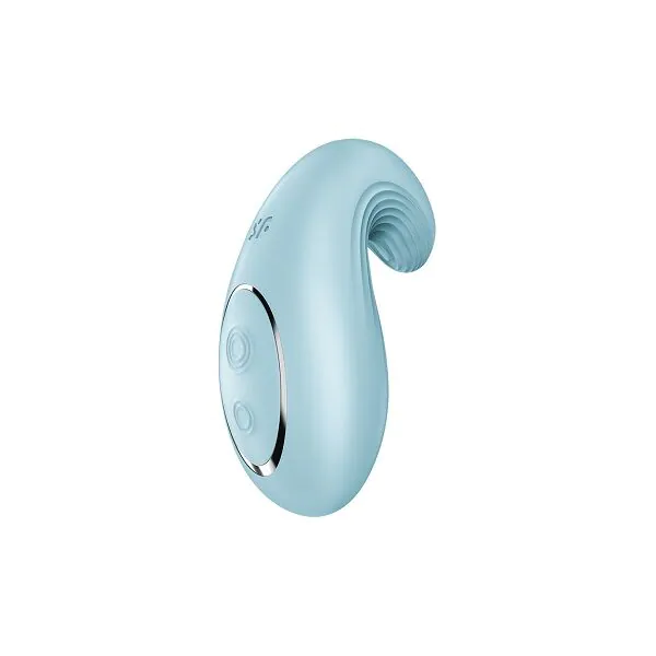 Satisfyer Dipping Delight Lyseblå Intimmassageapparat