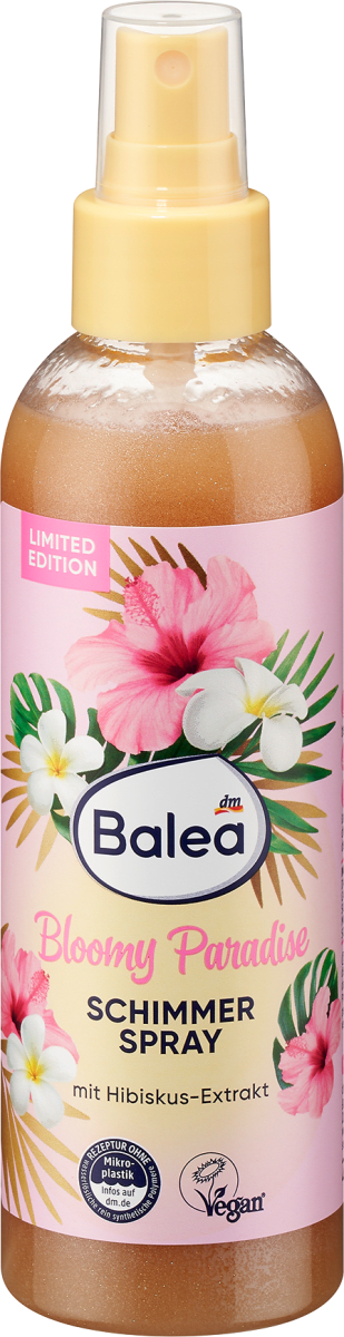 Schimmer Spray Bloomy Paradise, 200 ml