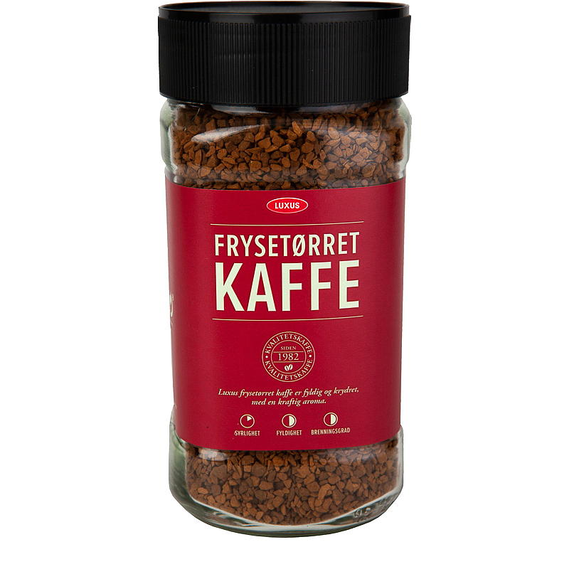 Luxus Frysetørret kaffe 200 g, Luxus