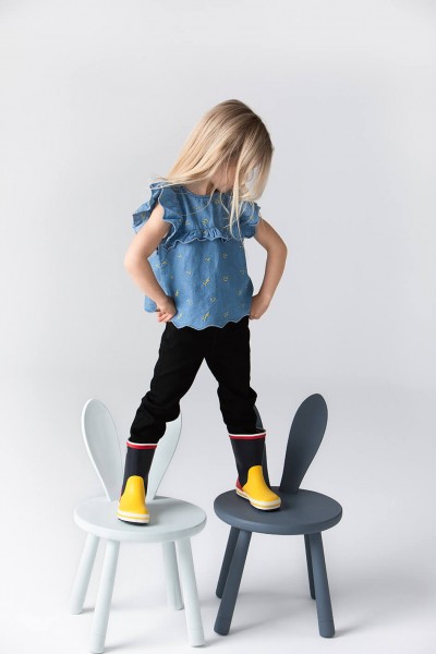 Bundgaard ~ Gummistiefel Charly ~ Navy Multi Print