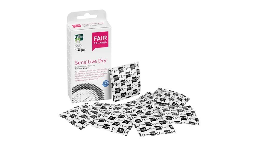 FAIR SQUARED Kondome Sensitive Dry