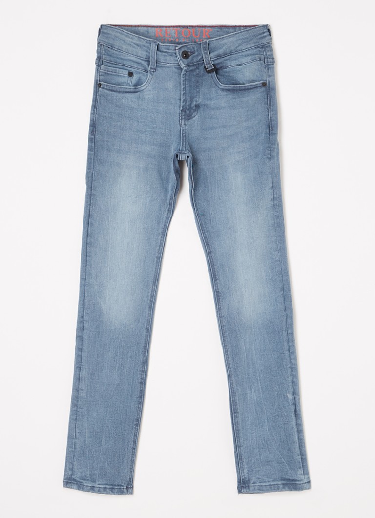 Return Jeans Wulf pieguļošas džinsa bikses ar elastīgu audumu