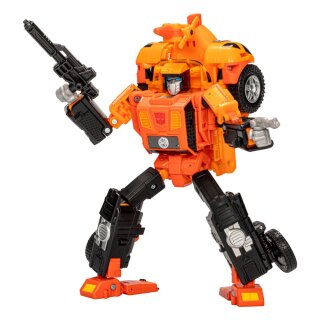 Transformers Generations Legacy United Leader Class Actionfigur G1 Triple Changer Sandstorm 19 cm