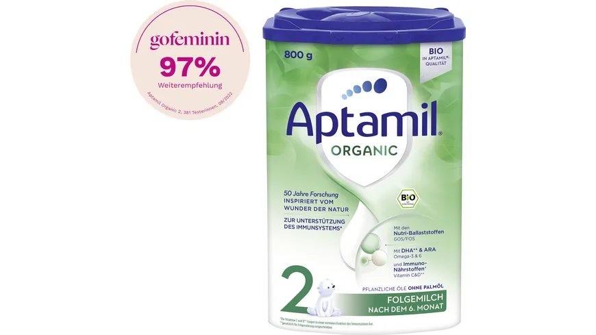 Aptamil Organic 2 Folgemilch 800 g