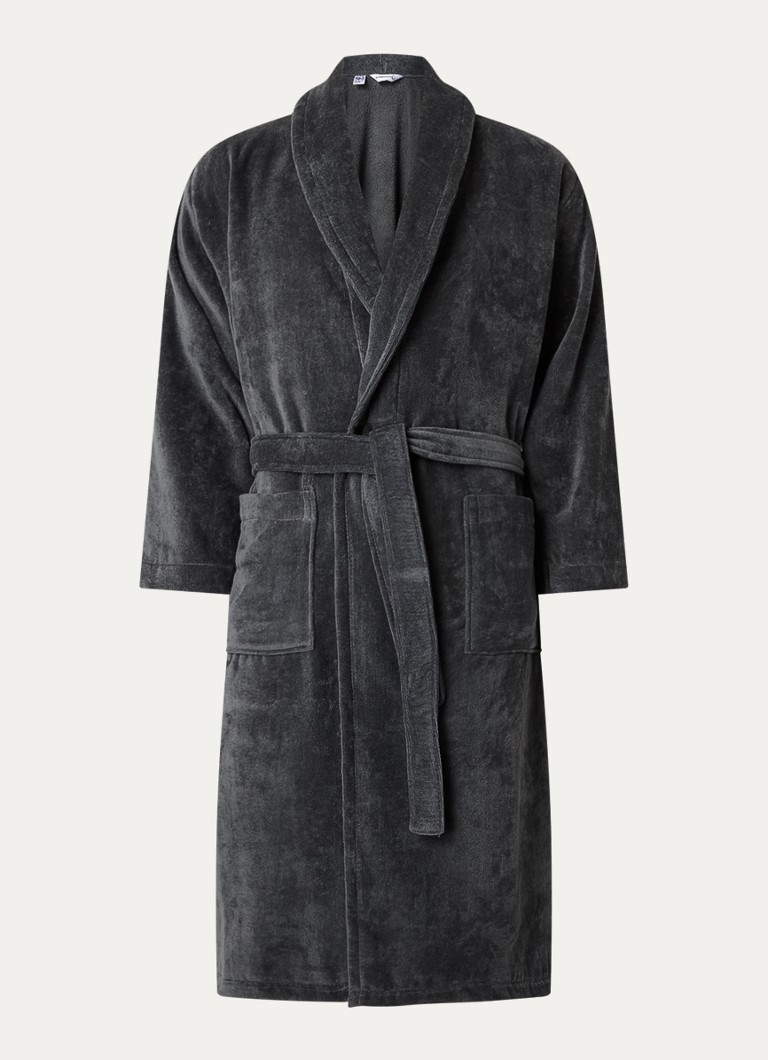 Halat de baie din catifea din bumbac Bijenkorf Home - unisex