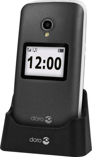 Doro 2424 Klapphandy (6,1 cm/2,4 Zoll, 3 MP Kamera)