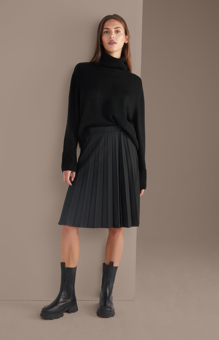 Twill-Rock in Schwarz