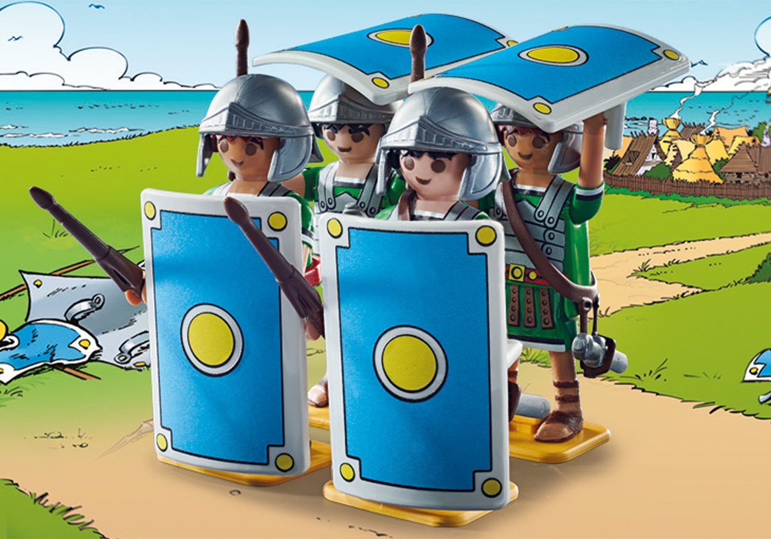 Playmobil® Konstruktions-Spielset Römertrupp (70934), Asterix, (27 St), Made in Germany