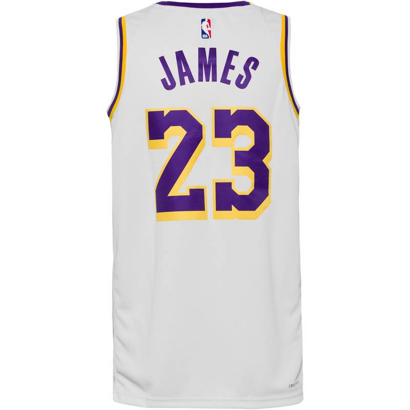 Nike LeBron James Los Angeles Lakers Spielertrikot Herren