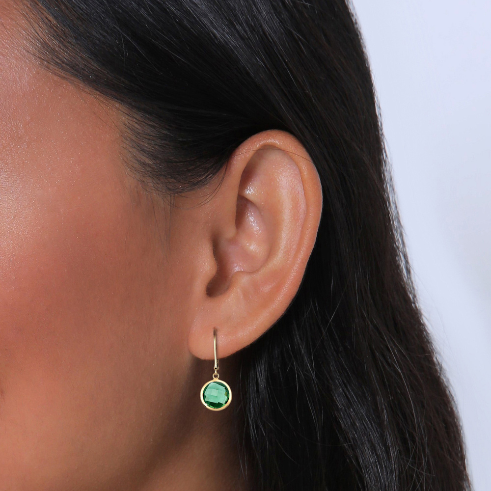 Elli PREMIUM Elli PREMIUM Boucles d'Oreilles Femmes Pendentif d'oreilles Stylé Élégant avec Qu Boucles d'oreilles
