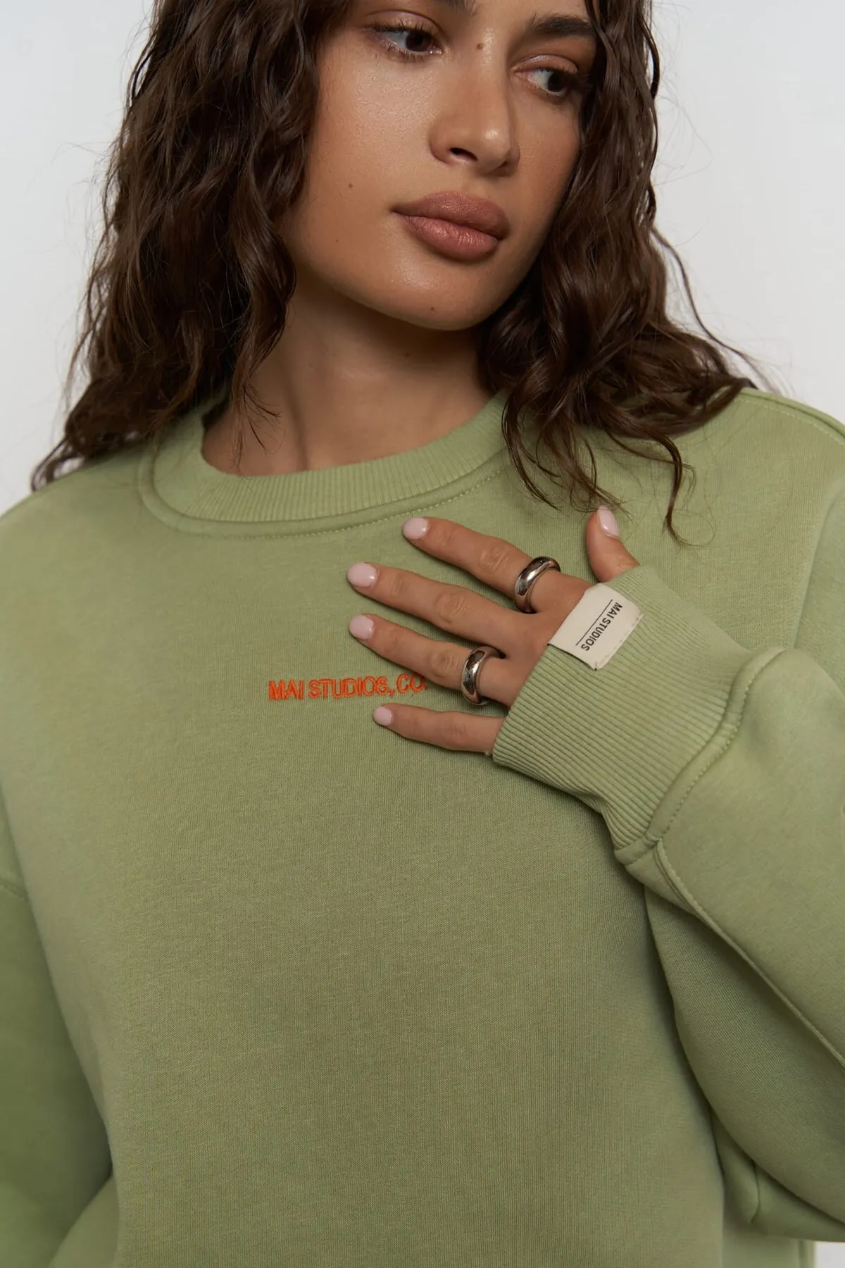 MAİ COLLECTİON  Street Studios Çağla Oversize-Sweatshirt