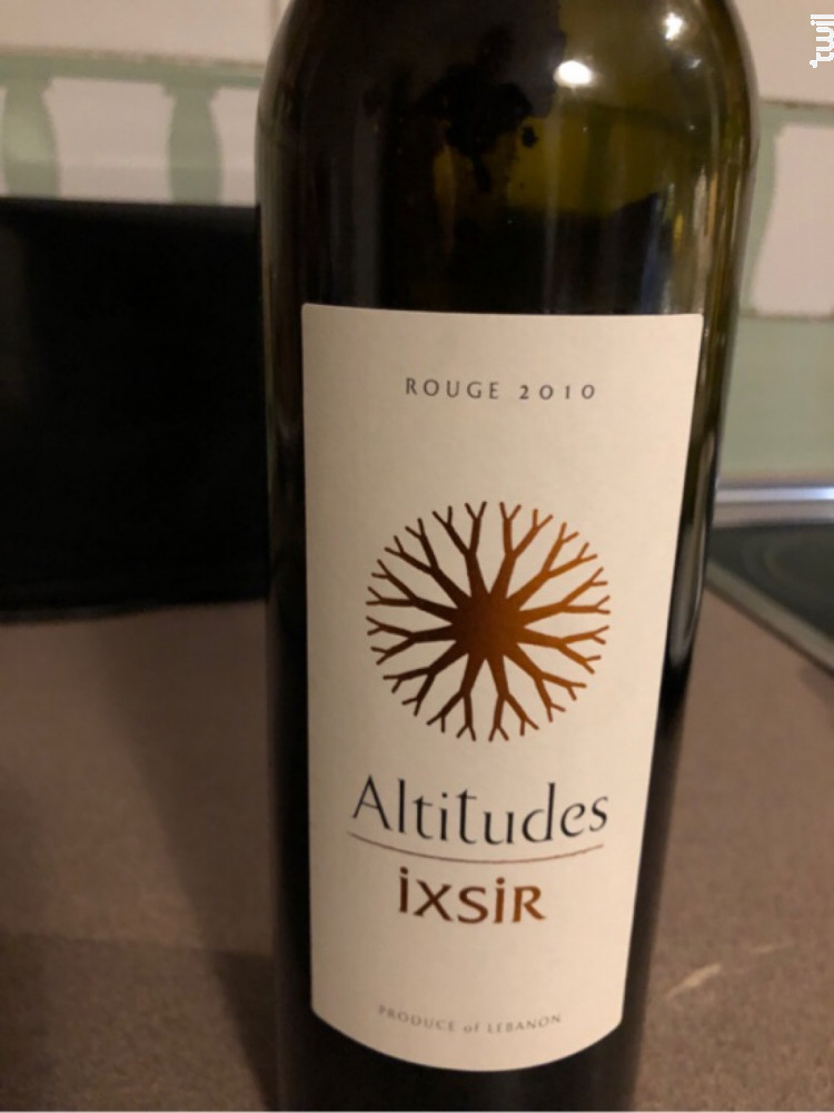 Ixsir Altitudes Ixsir Vin Rouge●Autres appellations de Bekaa Valley 2018 75cl