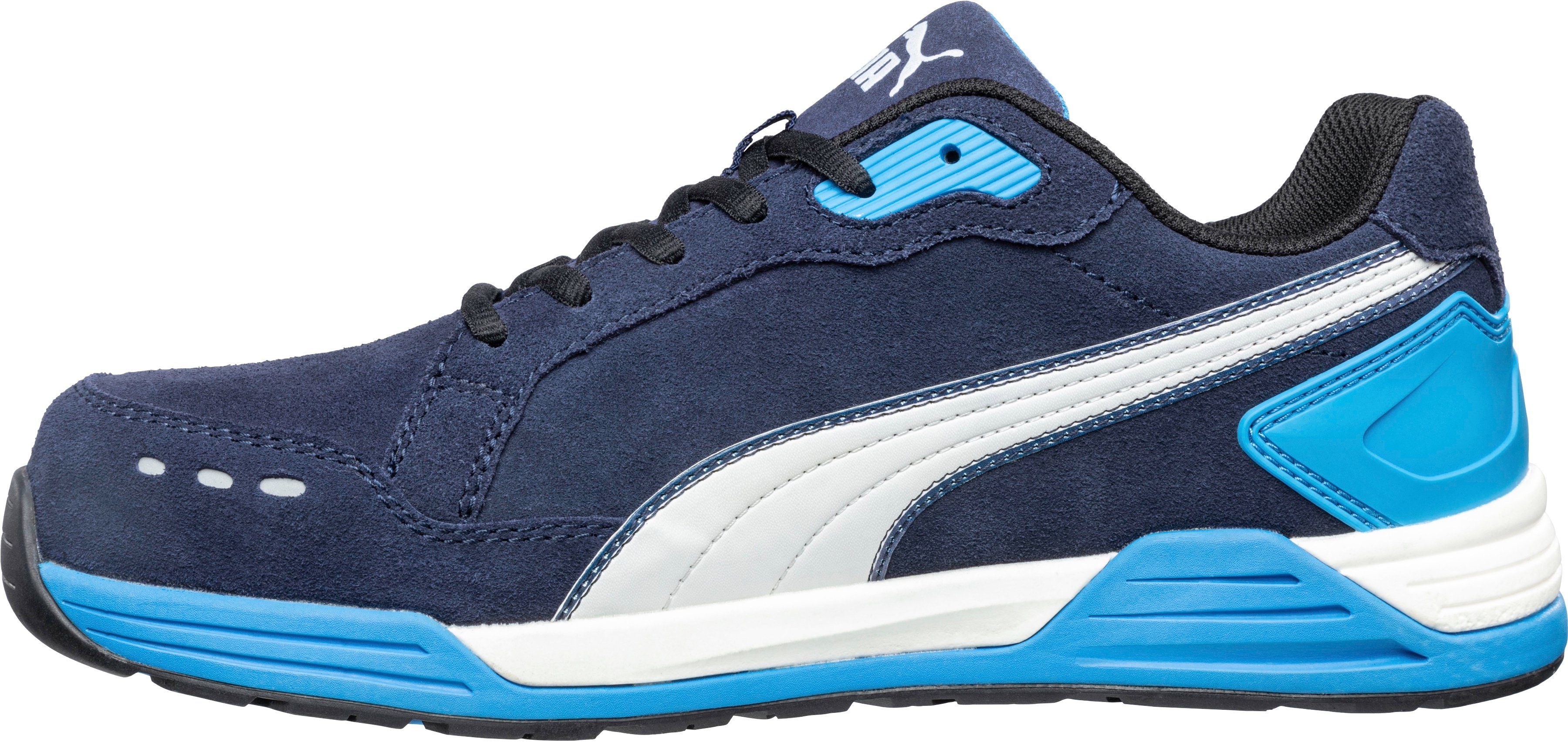 PUMA Safety AIRTWIST BLUE LOW Sicherheitsschuh flexibler FAP®lite-Durchtrittschutz