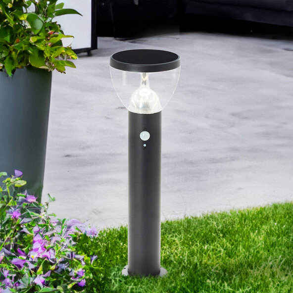 LED-Solar-Wegeleuchte Tulip mit Bewegungsmelder, 52 cm