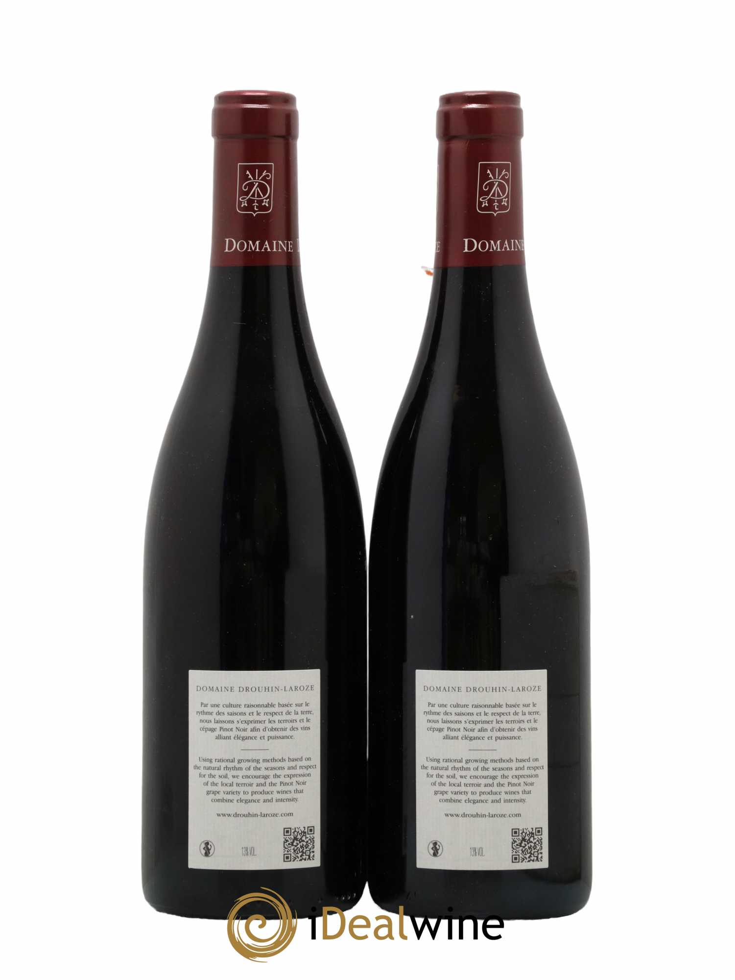 Chambertin Clos de Bèze Grand Cru Domaine Drouhin-Laroze  2017 - Lot de 2 Bouteilles